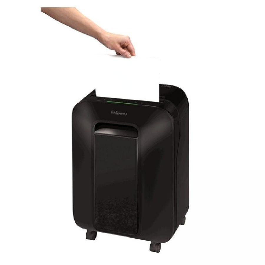 Destructora Fellowes LX200/ Minicorte de 4 x 12mm/ Negra
