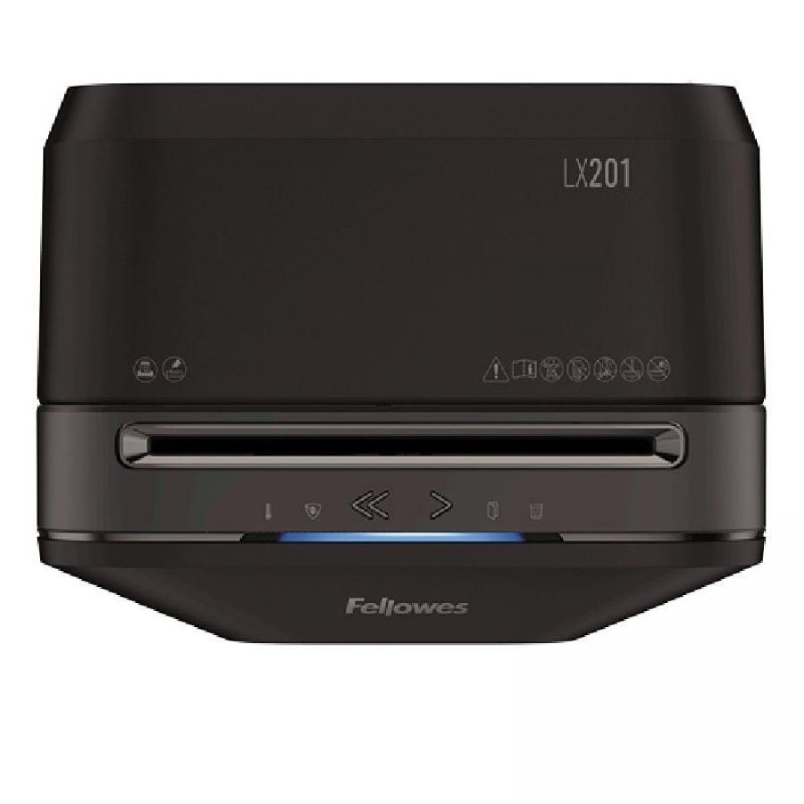 Destructora Fellowes LX201/ Corte en Partículas de 2 x 12mm/ Negra