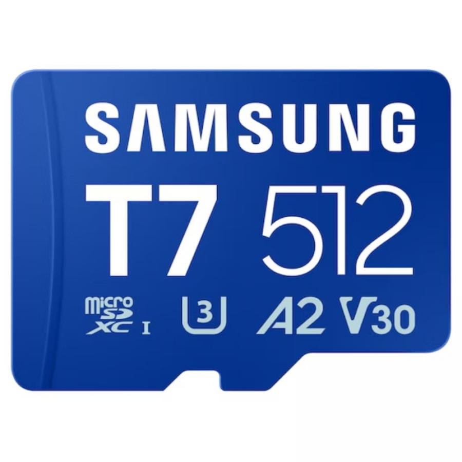 Tarjeta de Memoria Samsung P7 512GB microSD XC/ Clase 10/ 170MBs