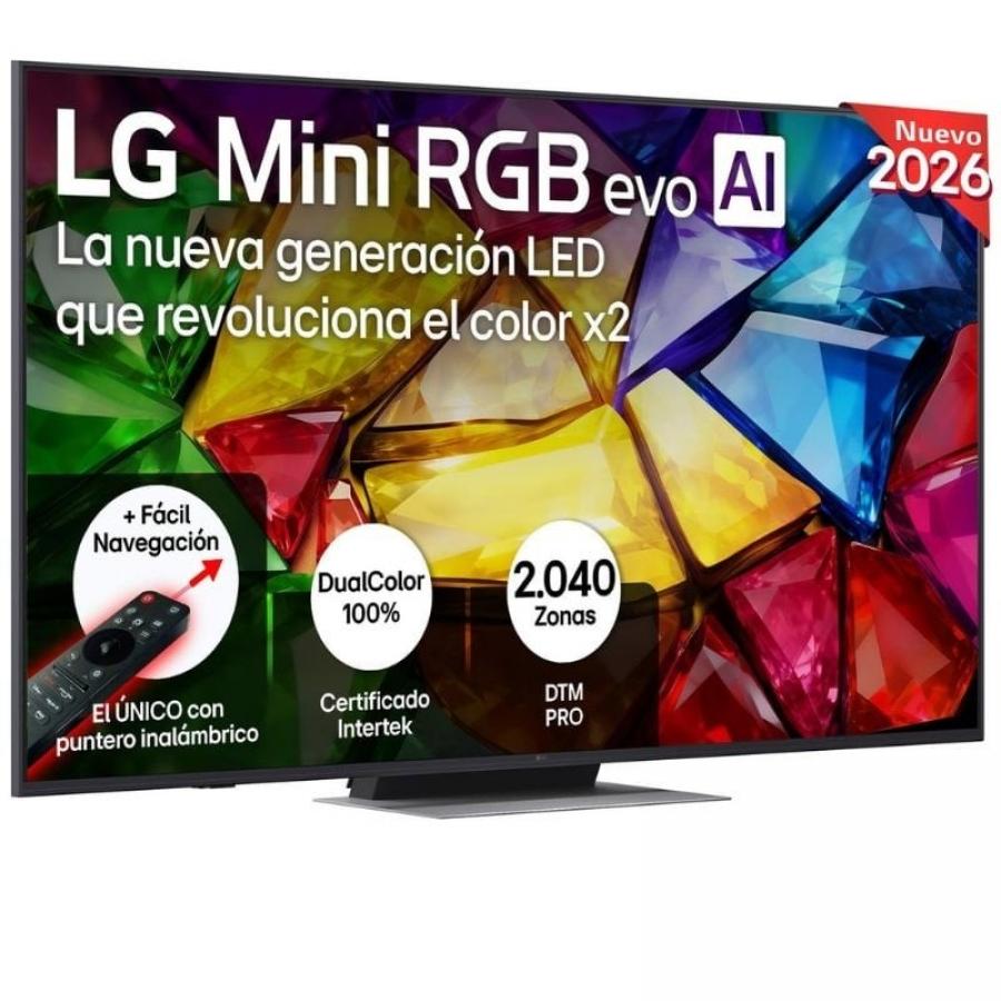 Televisor LG Mini RGB evo AI MRGB86 65MRGB86B6A 65'/ Ultra HD 4K/ Smart TV/ WiFi