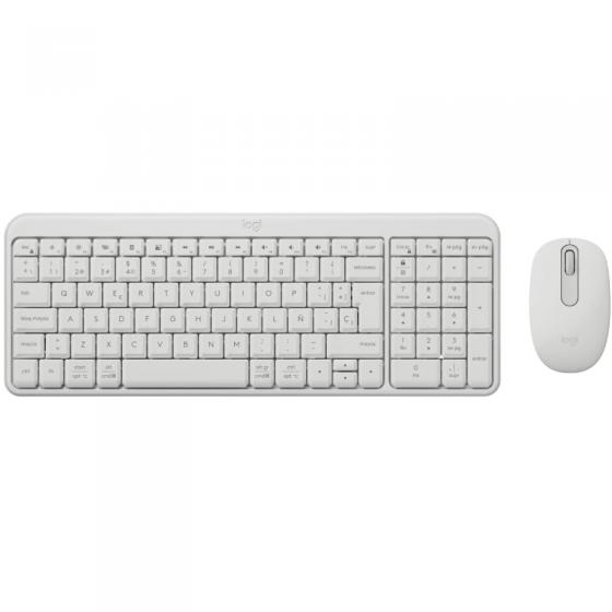 Teclado y Ratón Inalámbricos Logitech Wireless Combo MK250/ Blanco