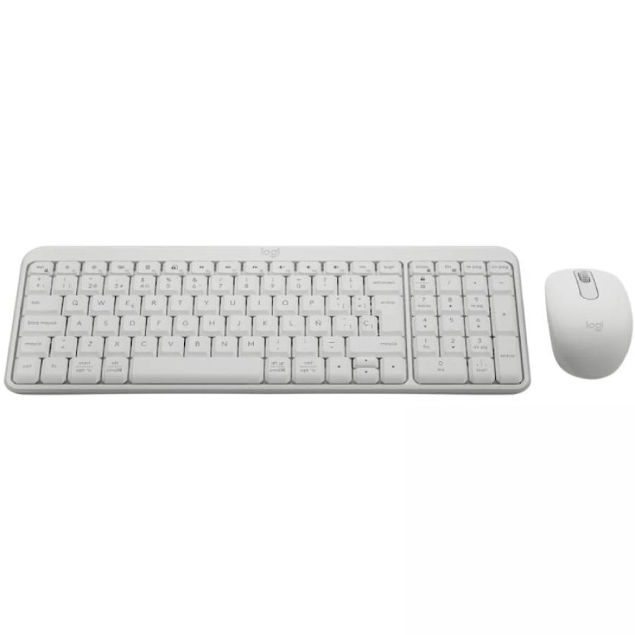 Teclado y Ratón Inalámbricos Logitech Wireless Combo MK250/ Blanco