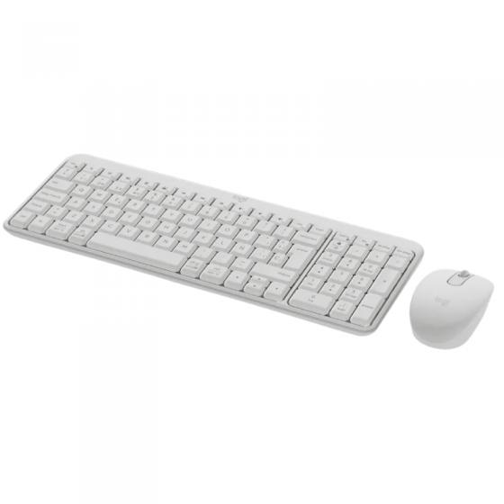 Teclado y Ratón Inalámbricos Logitech Wireless Combo MK250/ Blanco