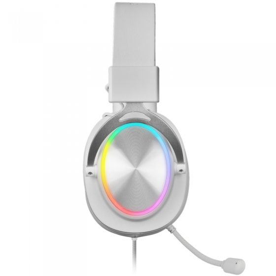 Auriculares Gaming Inalámbricos con Micrófono Mars Gaming MH-FORGE/ Jack 3.5/ Bluetooth/ Blancos