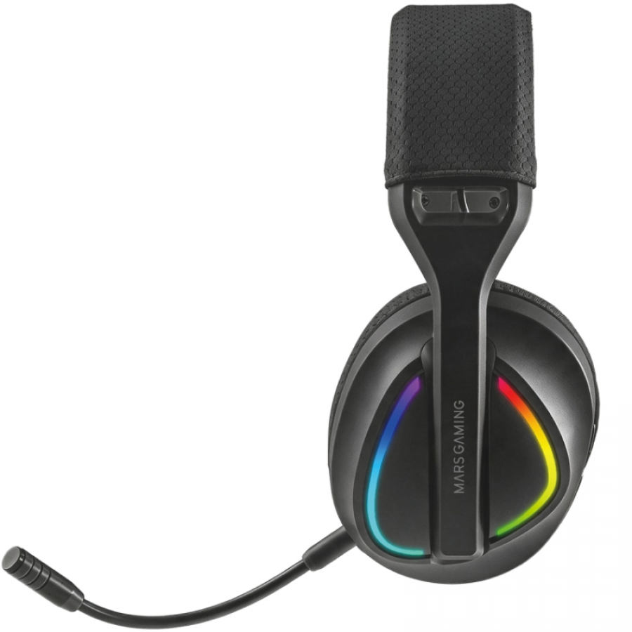 Auriculares Gaming con Micrófono Mars Gaming MHW-QUASAR/ / Negros