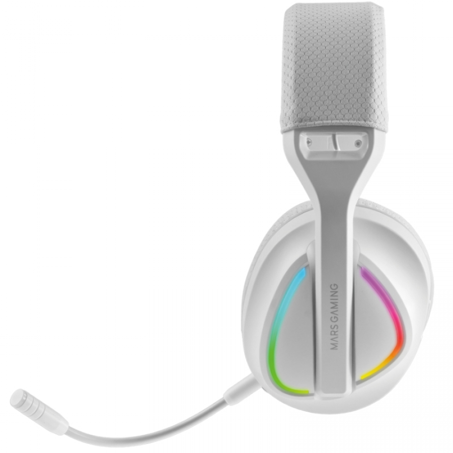 Auriculares Gaming con Micrófono Mars Gaming MHW-QUASAR/ / Blancos