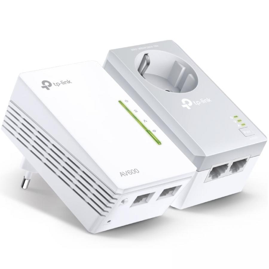 Adaptador Powerline TP-Link TL-WPA4226 KIT AV600 600Mbps/ Alcance 300m/ Pack de 2