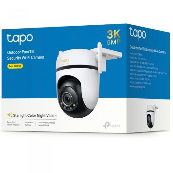Cámara de Videovigilancia TP-Link Tapo C530WS/ 360º/ Visión Nocturna/ Control desde APP