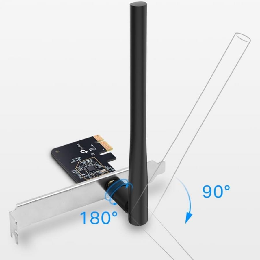 Tarjeta de Red Inalámbrica-PCI Express TP-Link Archer T2E/ 600Mbps/ 2.4/5GHz