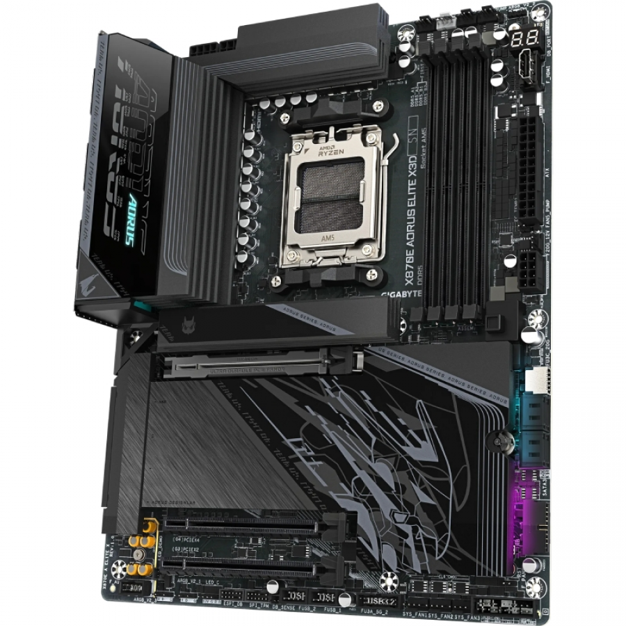 Placa Base Gigabyte X870E A ELITE X Socket AM5/ DDR5/ PCIe 5.0