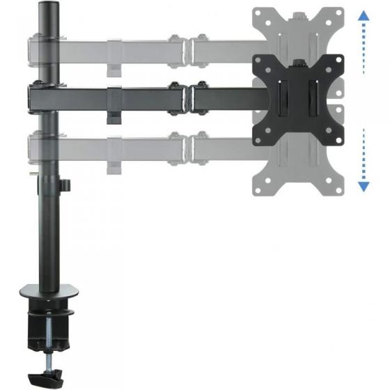 Soporte de Mesa para Monitor TooQ DB1032TN-B/ Giratorio/ Inclinable/ hasta 8kg