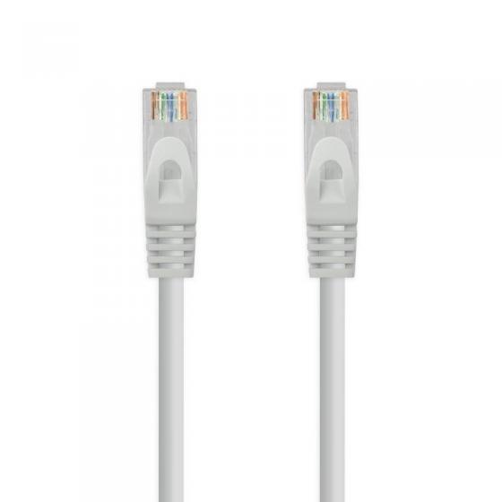 Cable de Red RJ45 UTP Nanocable 10.20.1800-L25 Cat.6A LSZH 25cm Gris