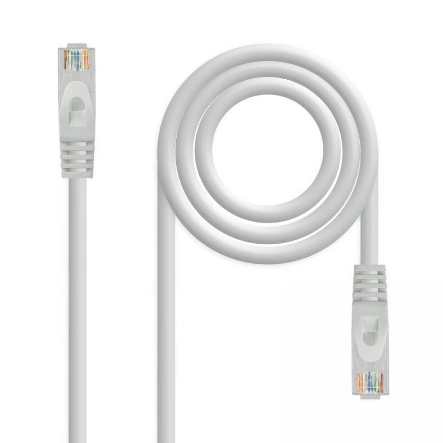 Cable de Red RJ45 UTP Nanocable 10.20.1800-L25 Cat.6A/ LSZH/ 25cm/ Gris