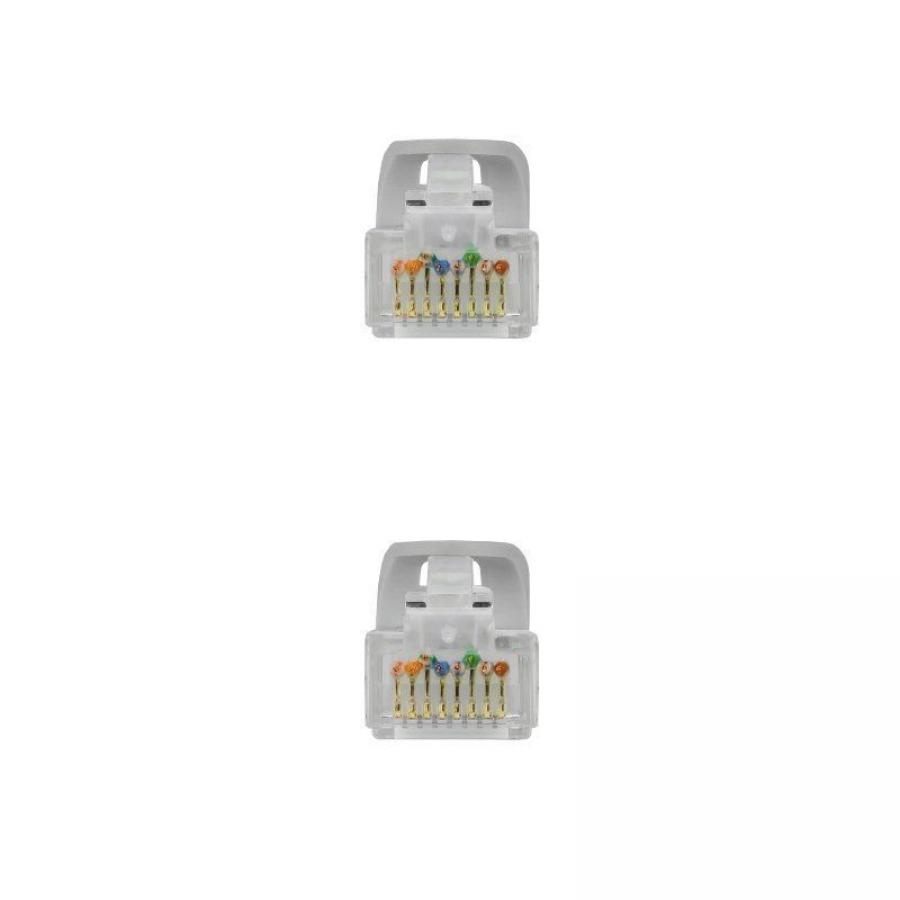 Cable de Red RJ45 UTP Nanocable 10.20.1800-L25 Cat.6A/ LSZH/ 25cm/ Gris