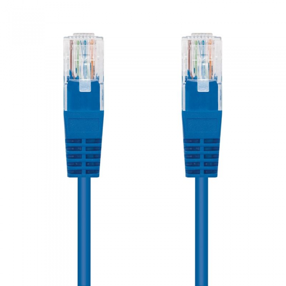 Cable de Red RJ45 UTP Nanocable 10.20.0102-BL Cat.5e/ 2m/ Azul