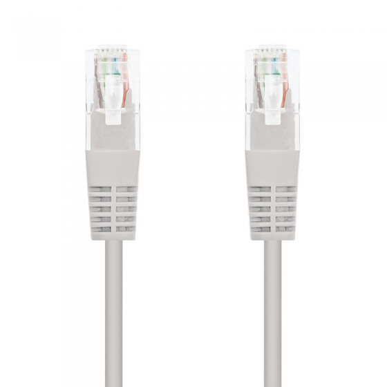 Cable de Red RJ45 UTP Nanocable 10.20.0405 Cat.6/ 5m/ Gris