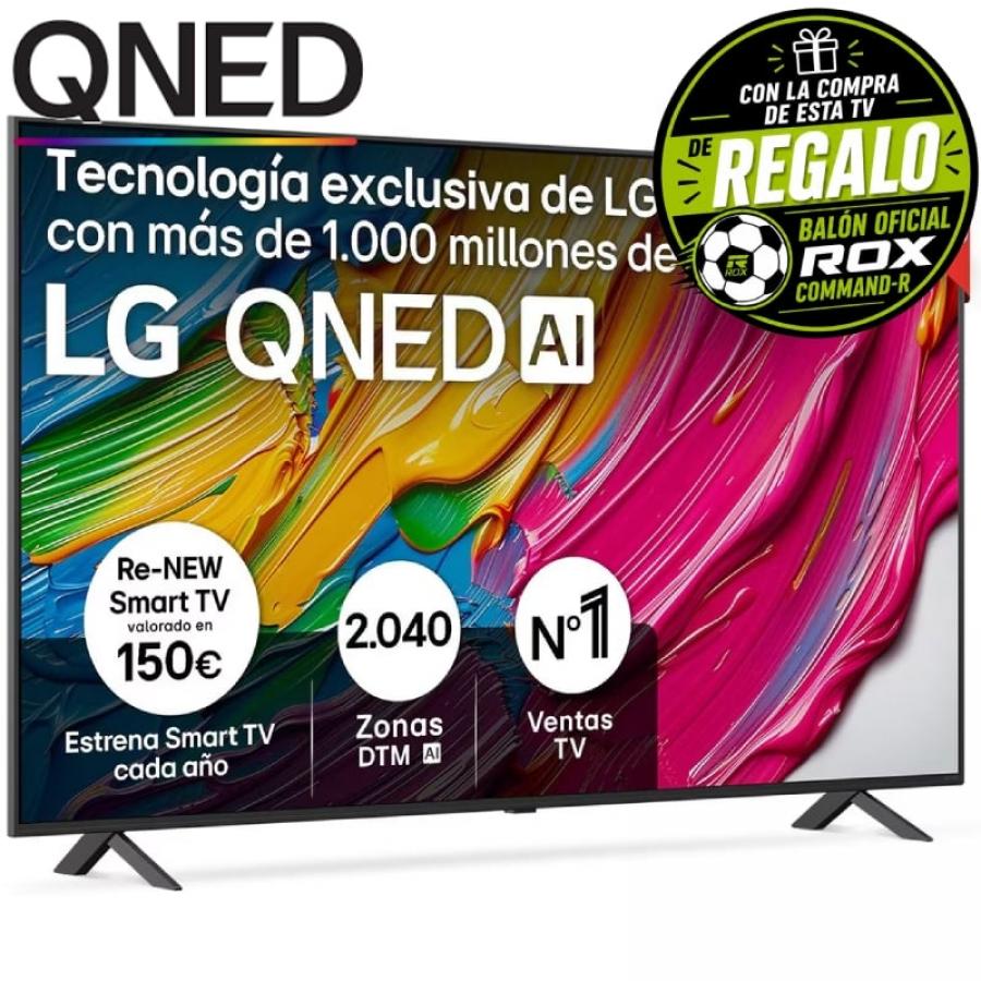 Televisor LG QNED AI QNED80 55QNED80A6A 55'/ Ultra HD 4K/ Smart TV/ WiFi