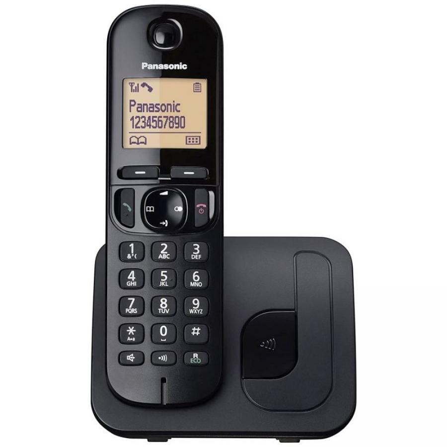 Teléfono Inalámbrico Panasonic KX-TGC210SPB/ Negro