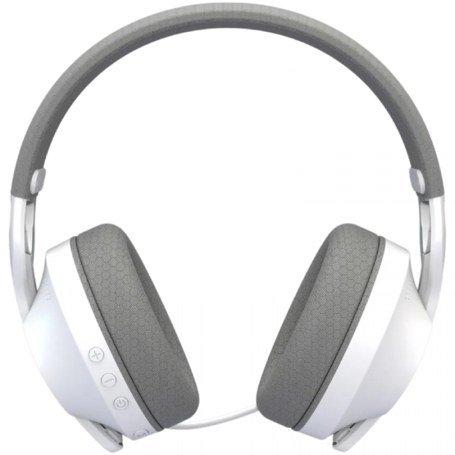 Auriculares Gaming Inalámbricos con Micrófono Krom Phase/ Bluetooth/ Jack 3.5/ USB 2.0/ Blancos