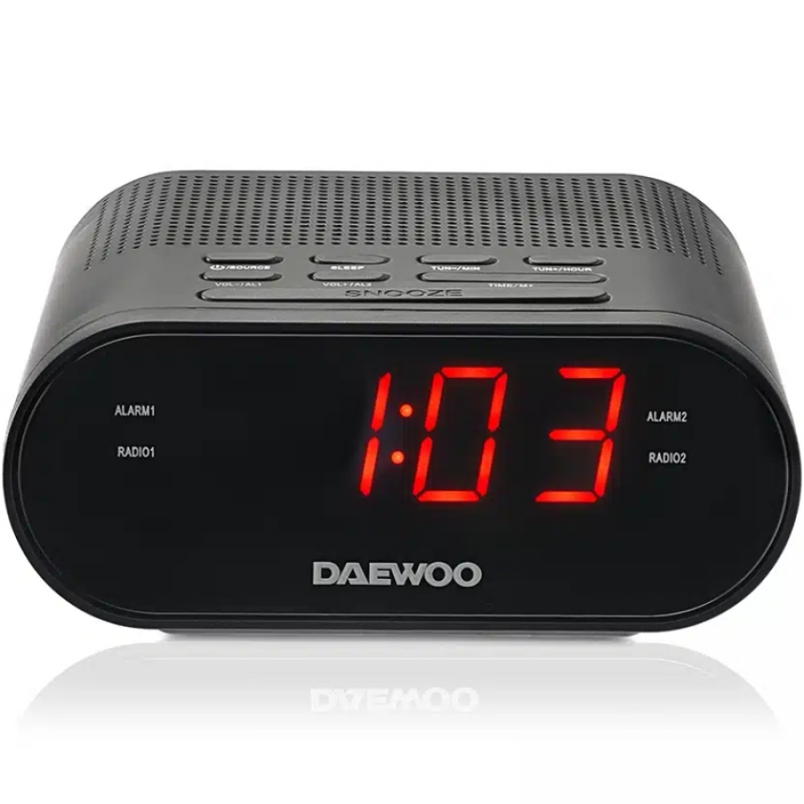 Despertador Daewoo DW1218/ Radio FM