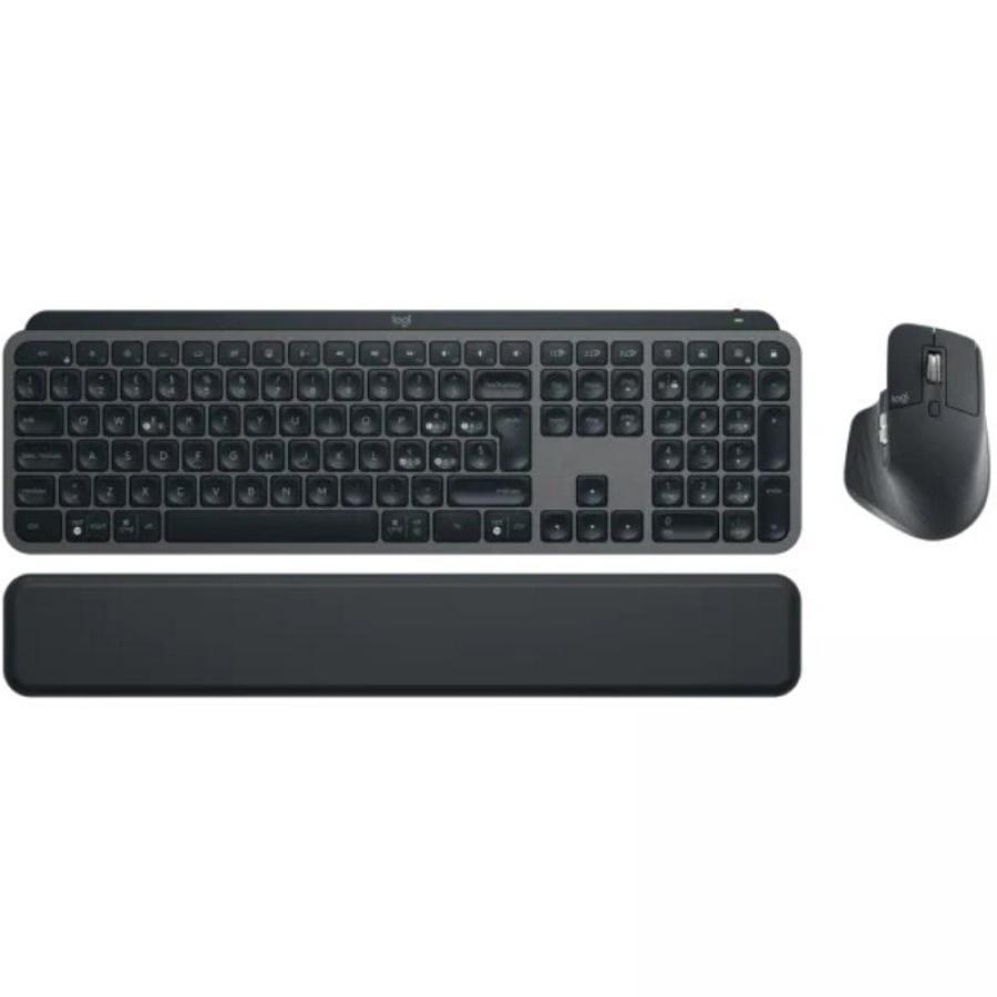 Teclado y Ratón Inalámbricos Logitech MX Keys S Combo/ Incluye Reposamanos