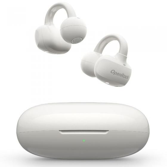 Auriculares Deportivos de Conducción Aérea OpenRock E OPACE02 V2 con estuche de carga/ Autonomía 7h/ Blancos
