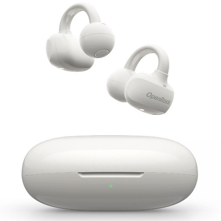 Auriculares Deportivos de Conducción Aérea OpenRock E OPACE02 V2 con estuche de carga/ Autonomía 7h/ Blancos