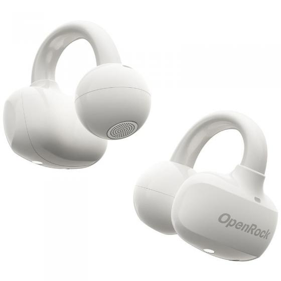 Auriculares Deportivos de Conducción Aérea OpenRock E OPACE02 V2 con estuche de carga/ Autonomía 7h/ Blancos