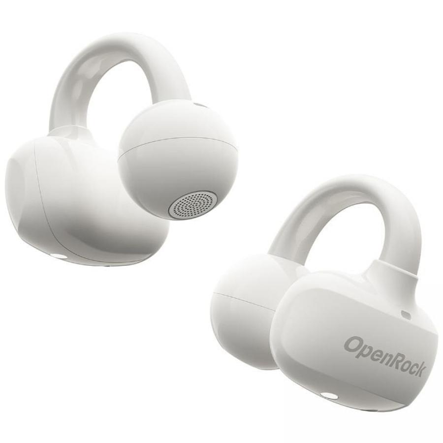 Auriculares Deportivos de Conducción Aérea OpenRock E OPACE02 V2 con estuche de carga/ Autonomía 7h/ Blancos