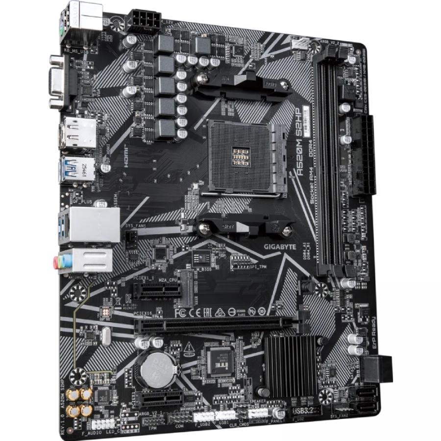Placa Base Gigabyte A520M S2HP Socket AM4/ DDR4/ PCIe 3.0/ Micro ATX