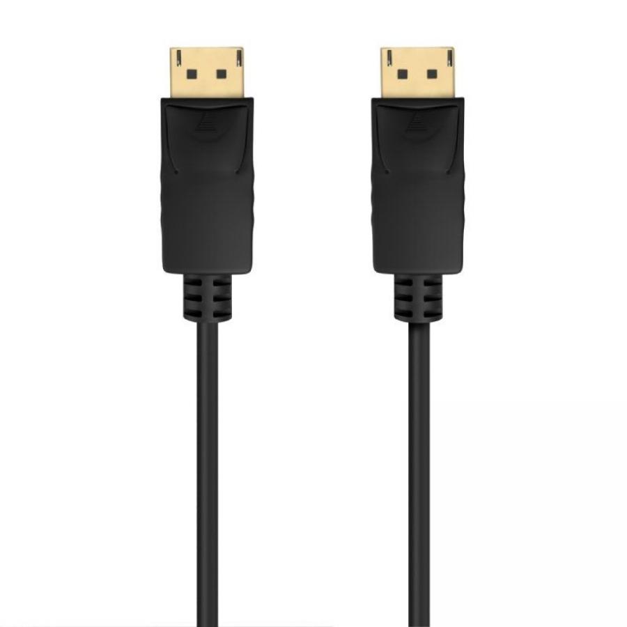 Cable DisplayPort 1.2 CCS 4K Aisens A124-0742/ DisplayPort Macho - DisplayPort Macho/ Hasta 5W/ 2300Mbps/ 5m/ Negro