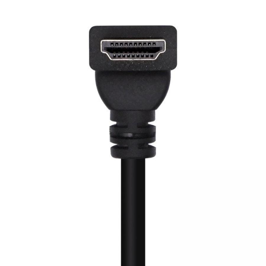 Cable HDMI 2.0 4K Aisens A120-0457/ HDMI Macho - HDMI Macho/ 2m/ Negro