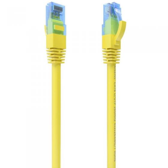 Cable de Red RJ45 AWG26 CCA UTP Aisens A135-0834 Cat.6/ 1.5m/ Amarillo