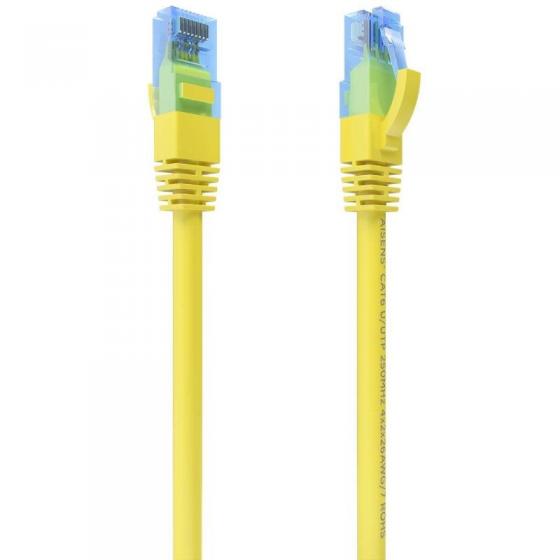 Cable de Red RJ45 AWG26 UTP Aisens A135-0837 Cat.6/ 4m/ Amarillo