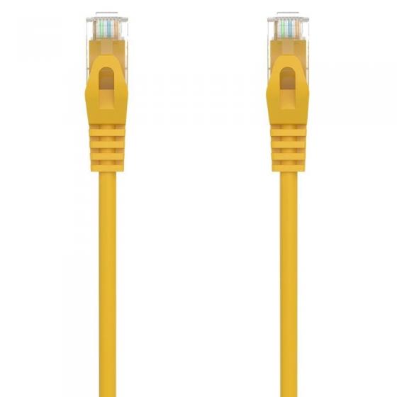 Cable de Red RJ45 AWG24 UTP Aisens A145-0569 Cat.6A/ LSZH/ 3m/ Amarillo