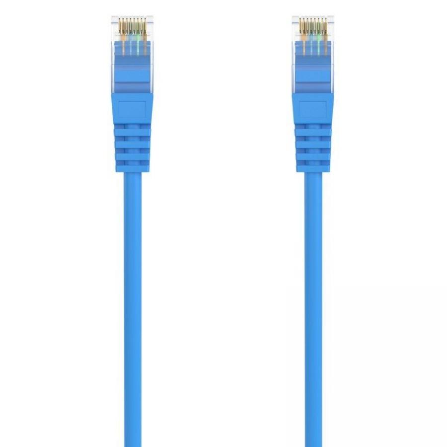 Cable de Red RJ45 AWG24 UTP Aisens A145-0571 Cat.6A/ LSZH/ 30cm/ Azul