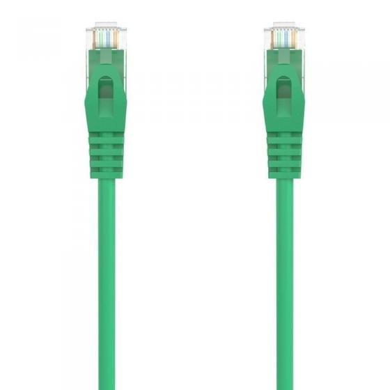 Cable de Red RJ45 AWG24 UTP Aisens A145-0580 Cat.6A LSZH 1m Verde