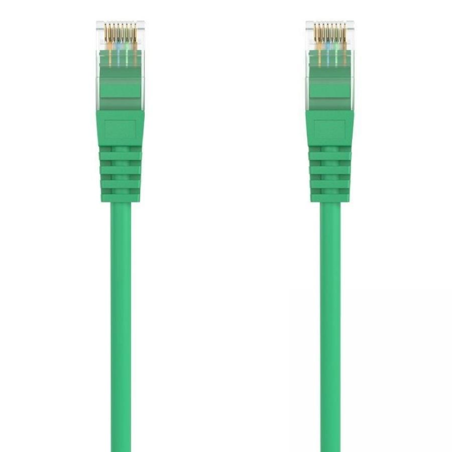 Cable de Red RJ45 AWG24 UTP Aisens A145-0580 Cat.6A/ LSZH/ 1m/ Verde