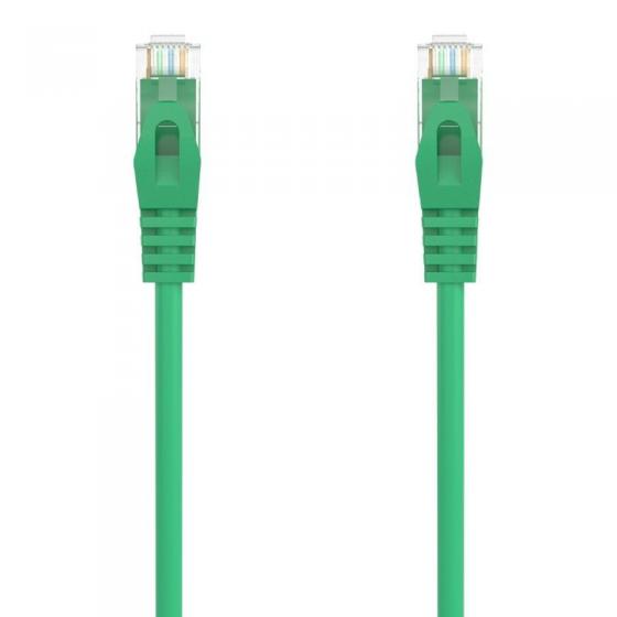 Cable de Red RJ45 AWG24 UTP Aisens A145-0582 Cat.6A/ LSZH/ 2m/ Verde