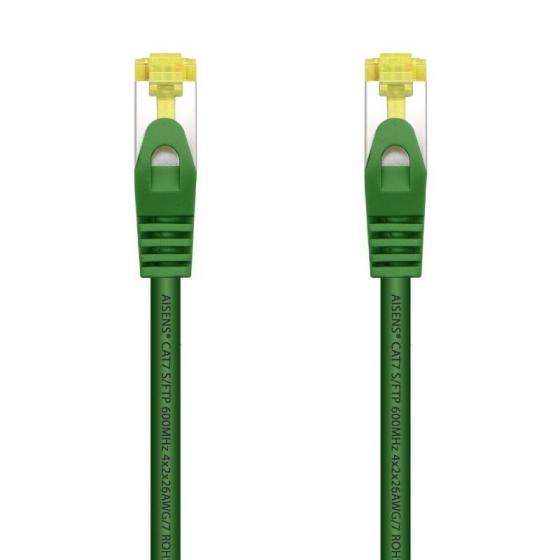 Cable de Red RJ45 SFTP Aisens A146-0483 Cat.7/ 2m/ Verde
