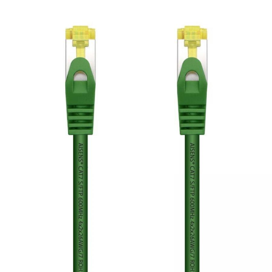 Cable de Red RJ45 SFTP Aisens A146-0483 Cat.7/ 2m/ Verde