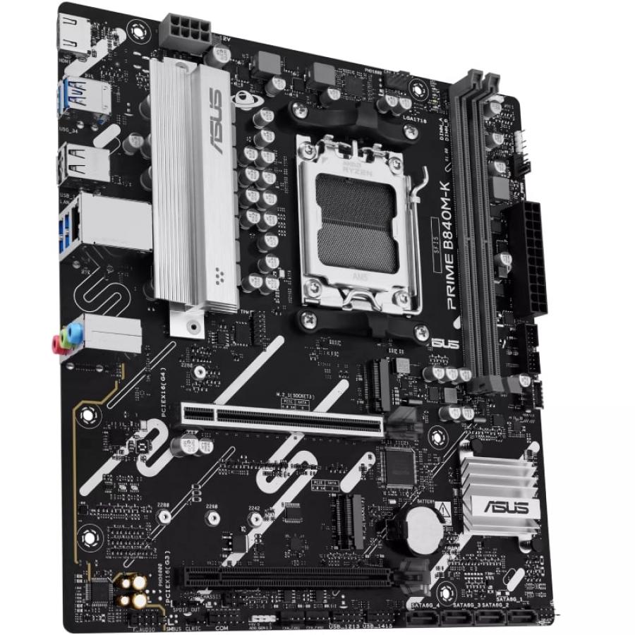 Placa Base Asus Prime B840M-K Socket AM5/ DDR5/ PCIe 4.0/ Micro ATX