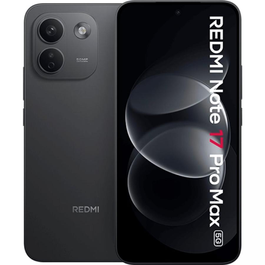 Smartphone Xiaomi Redmi Note 17 Pro Max 8GB/ 512GB/ 6.83'/ 5G/ Negro