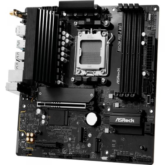 Placa Base Asrock B850M Pro-A WiFi/ DDR5/ PCIe 5.0/ Socket AM5/ Micro ATX