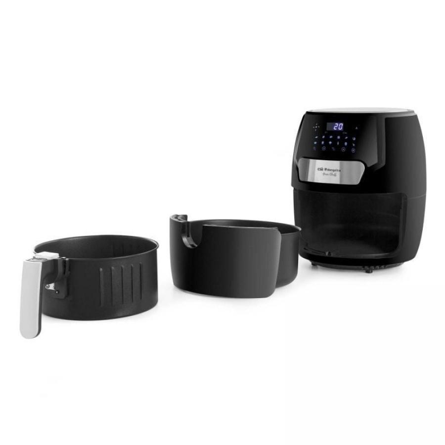 Freidora por Aire Airfryer / Sin Aceite Orbegozo FDR 65/ 1500W/ Capacidad 4L