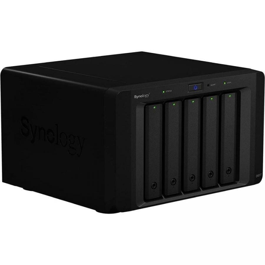 Unidad de Expansion Synology UNIT DX517/ 5 Bahías 3.5'- 2.5'/ Formato Torre