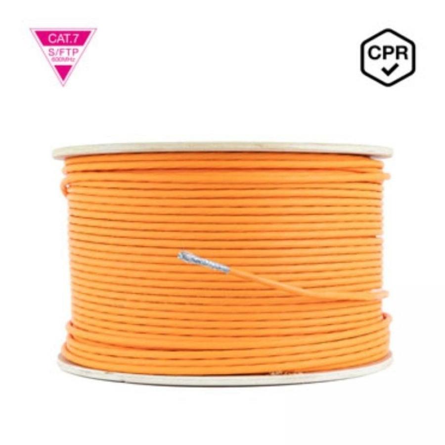 Bobina de Cable SFTP PIMF AWG23 Nanocable 10.20.1700-305 Cat.7/ 305m/ Naranja