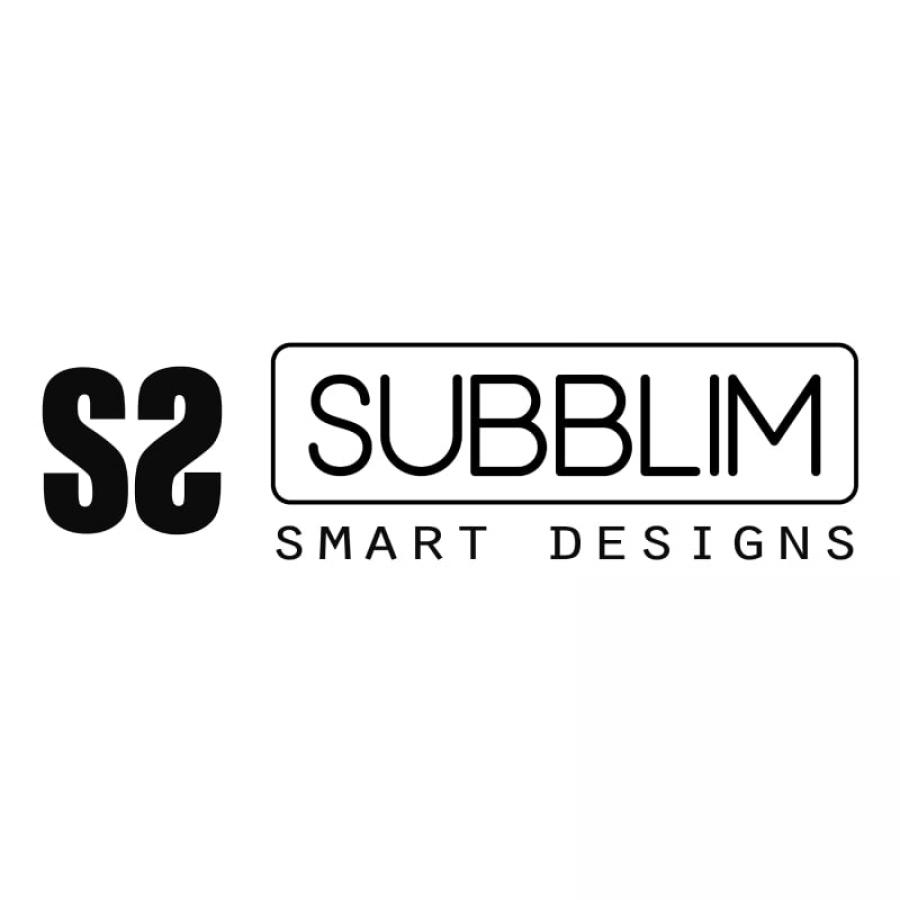 Mochila Subblim City Plus Backpack para Portátiles hasta 15.6'/ Puerto USB/ Gris