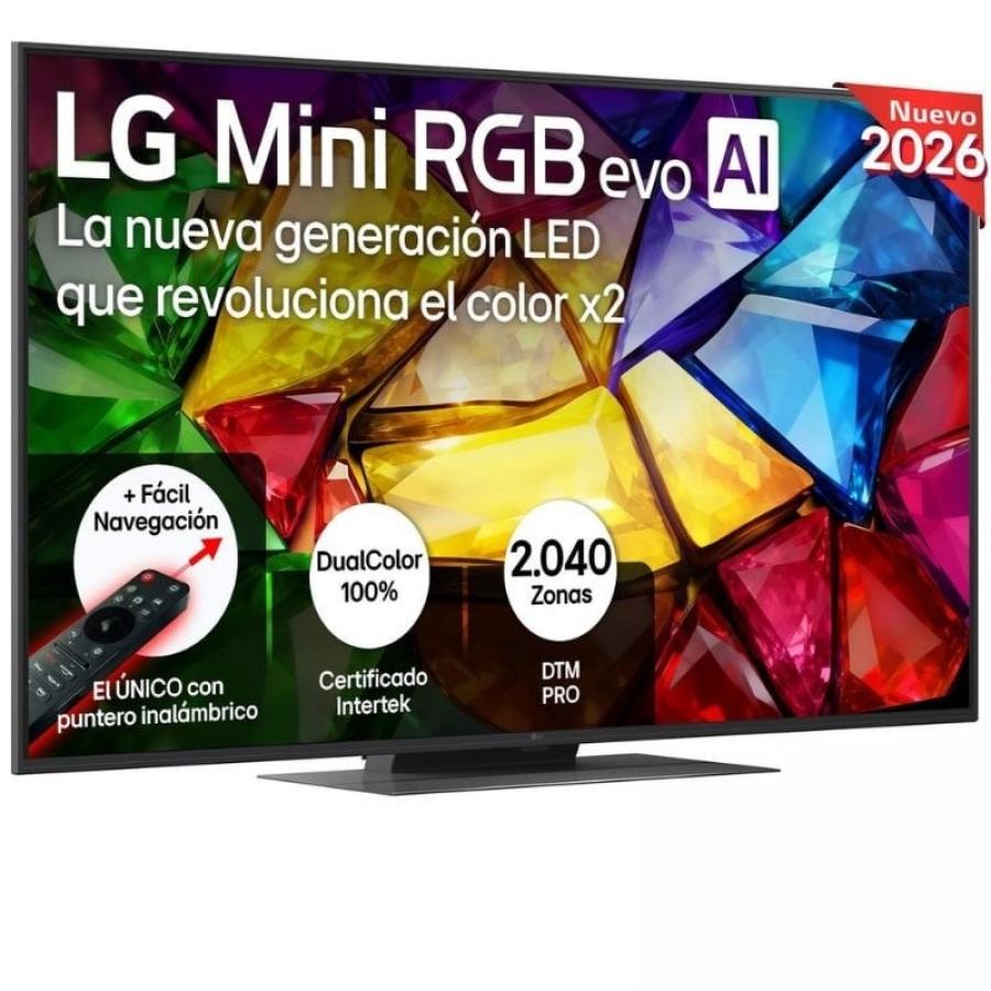 Televisor LG Mini RGB evo AI MRGB86 55MRGB86B6A 55'/ Ultra HD 4K/ Smart TV/ WiFi