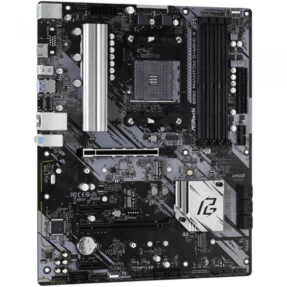Placa Base Asrock B550 Phantom Gaming 4/ DDR4/ PCIe 4.0/ Socket AM4